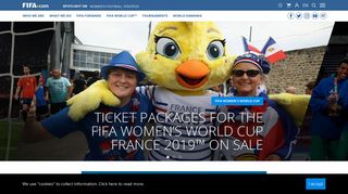 fifa.com screenshot