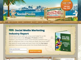 socialmediaexaminer.com screenshot