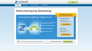 zoomerang.com screenshot