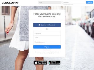 bloglovin.com screenshot