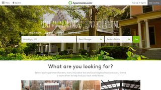 apartments.com screenshot