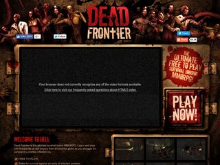 deadfrontier.com screenshot