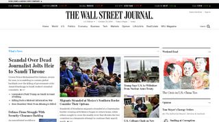 wsj.com screenshot
