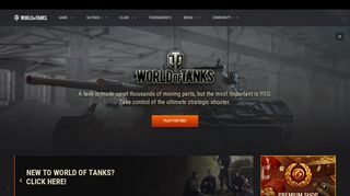 worldoftanks.eu screenshot