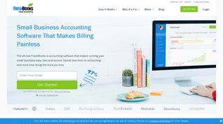 freshbooks.com screenshot