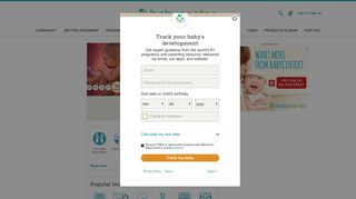 babycenter.com screenshot