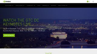 nvidia.com screenshot