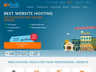 webhostinghub.com screenshot