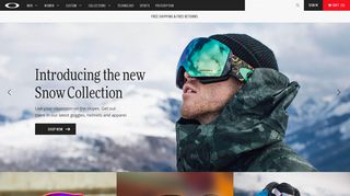oakley.com screenshot