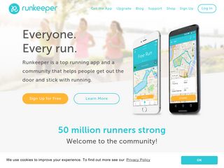 runkeeper.com screenshot
