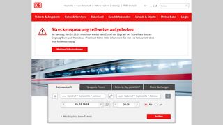 bahn.de screenshot