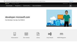 msdn.com screenshot