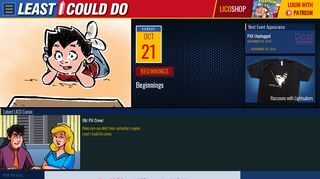 leasticoulddo.com screenshot