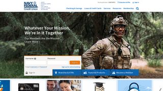 navyfederal.org screenshot