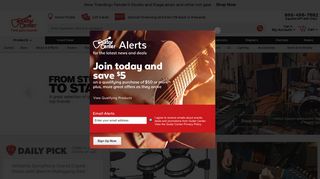 guitarcenter.com screenshot