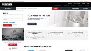 grainger.com screenshot