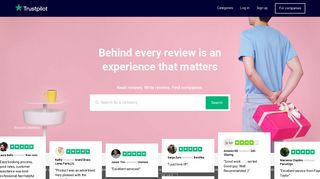 trustpilot.com screenshot