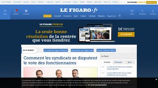 lefigaro.fr screenshot