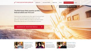 theelevationgroup.com screenshot