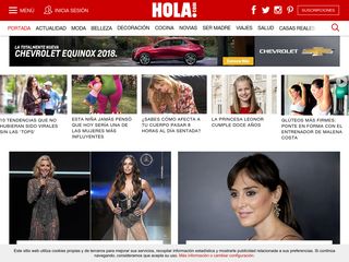 hola.com screenshot