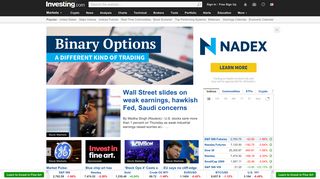 forexpros.com screenshot