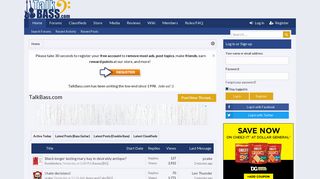 talkbass.com screenshot