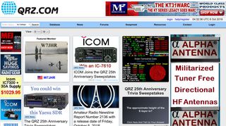 qrz.com screenshot