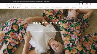 topshop.com screenshot