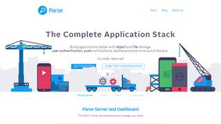 parse.com screenshot