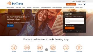 suntrust.com screenshot