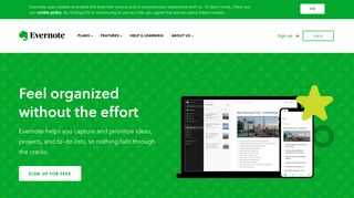 evernote.com screenshot