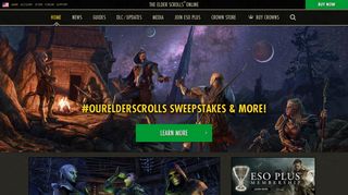 elderscrollsonline.com screenshot