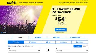 spirit.com screenshot