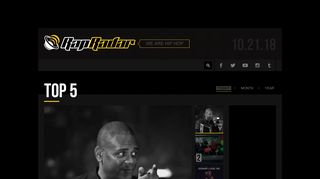 rapradar.com screenshot