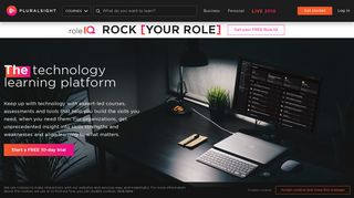 pluralsight.com screenshot