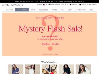 anntaylor.com screenshot
