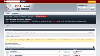 rdi-board.com screenshot