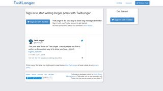 twitlonger.com screenshot