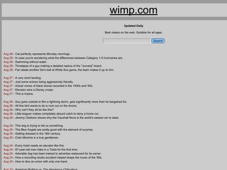 wimp.com screenshot