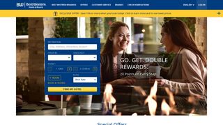 bestwestern.com screenshot
