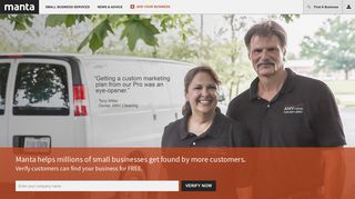 manta.com screenshot