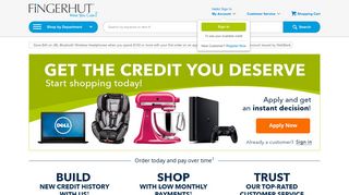fingerhut.com screenshot