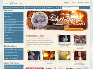 bluemountain.com screenshot