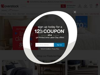 overstock.com screenshot