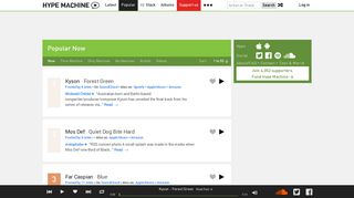 hypem.com screenshot