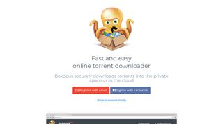 boxopus.com screenshot