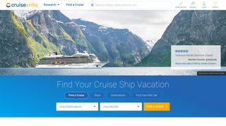 cruisecritic.com screenshot