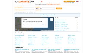 jobdiagnosis.com screenshot
