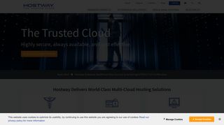 hostway.com screenshot