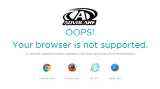 advocare.com screenshot
